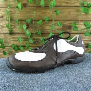 PUMA Men's Golf‎ Wingtip Cleat Sneaker Brown Leather Size 9M Gently Used 2025